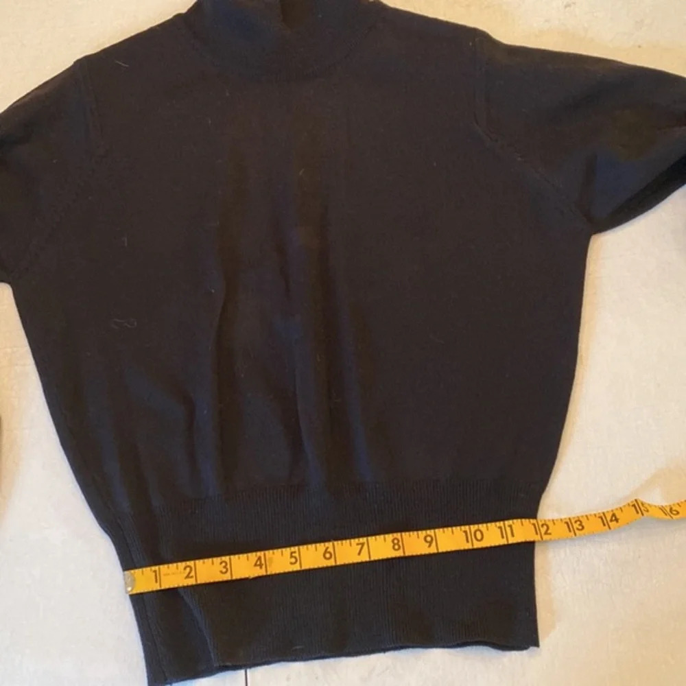 Classiques Entier Black Merino‎ Wool Sweater​ - Picture 9 of 11
